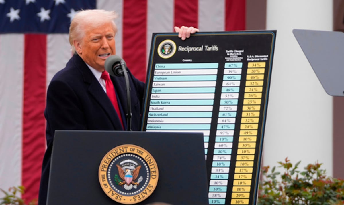 Trump impone nuevos aranceles de hasta 12.5% a 60 socios comerciales de EE.UU.