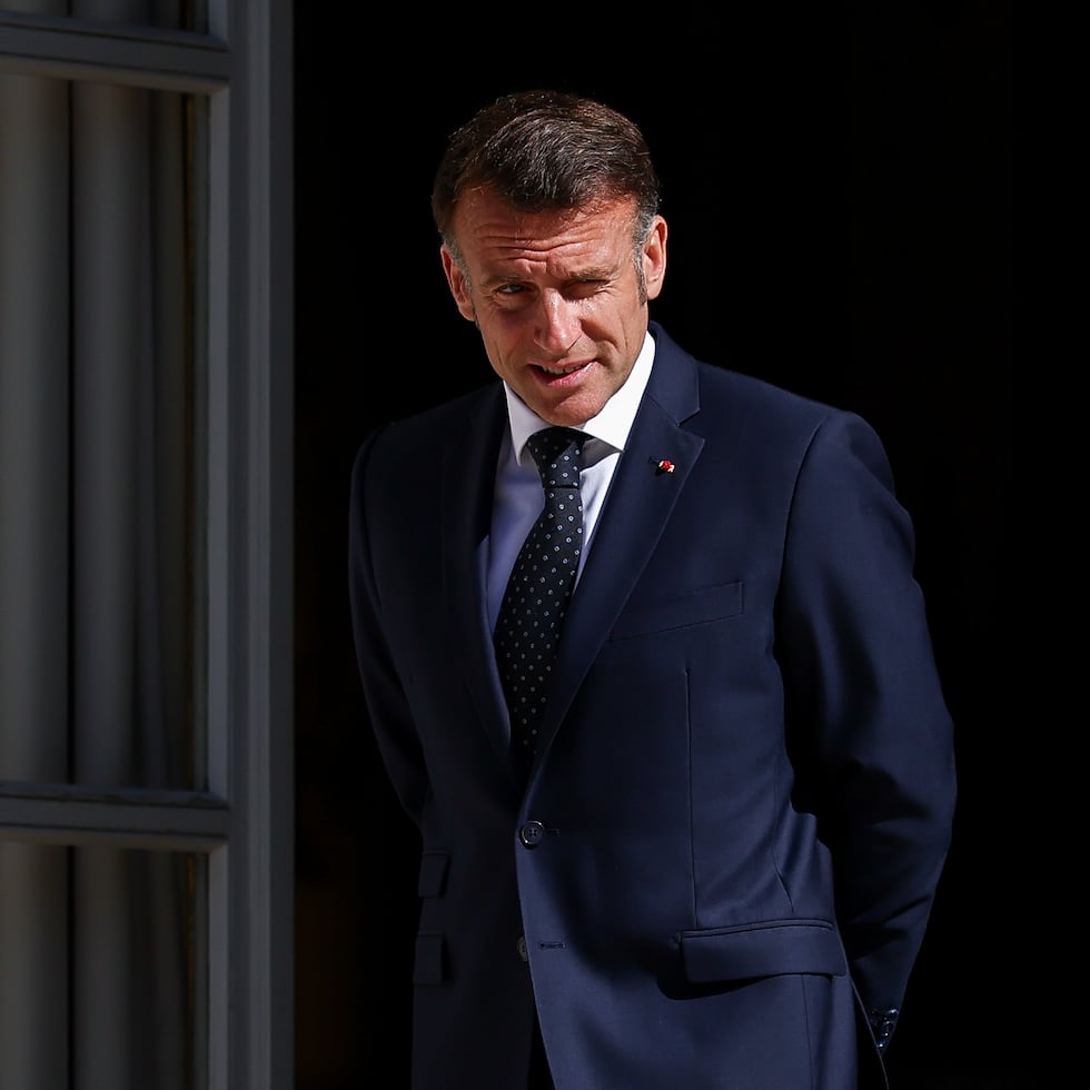 El presidente francés Emmanuel Macron.