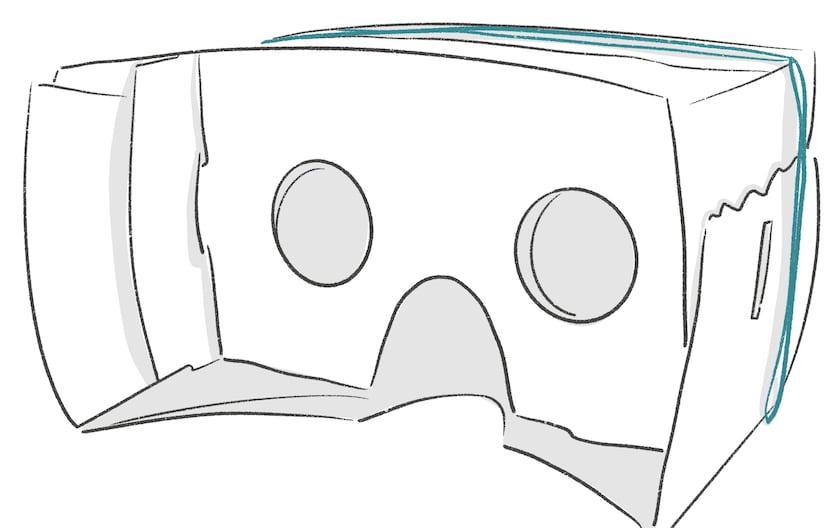¡Ya tienes tus lentes listos! Pídele a un adulto que descargue la aplicación Cardboard para IOS o Android y prueba tu creación.