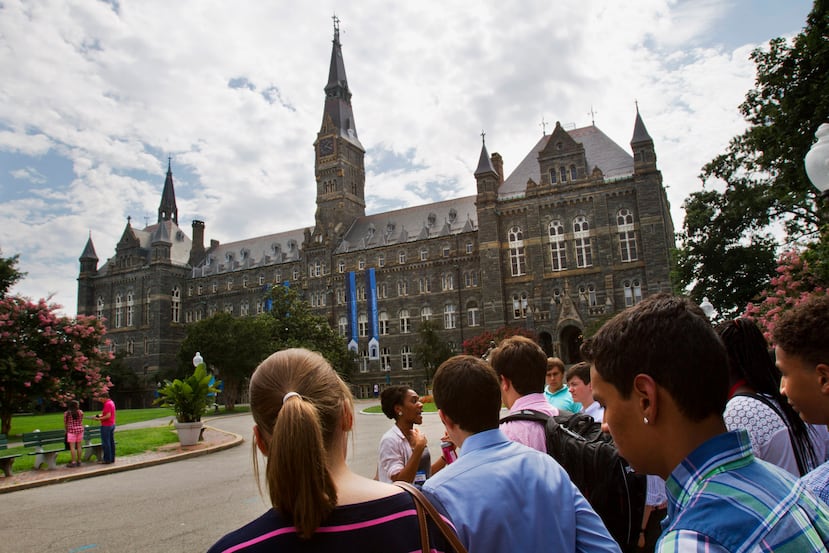 La Universidad de Georgetown en Washington, el 10 de julio del 2013. (AP foto/Jacquelyn Martin)