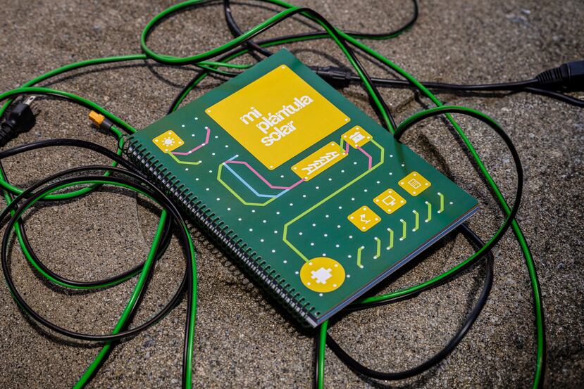 El cuaderno de "Mi plántula solar" tiene 122 páginas.