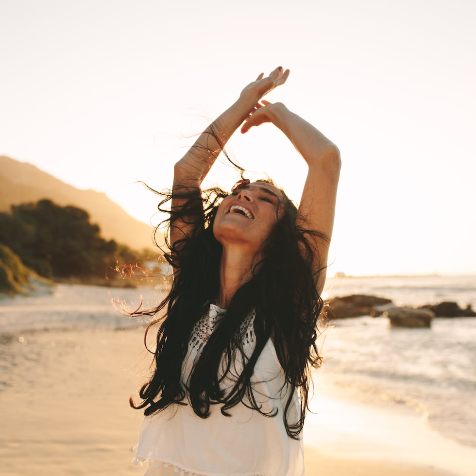 La felicidad comienza cuando se gozan los detalles simples de la vida.