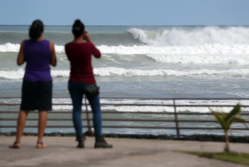El Servicio Nacional de Meteorología mantiene vigente una advertencia para los operadores de pequeñas embarcaciones y un riesgo alto de corrientes marinas. (GFR Media)