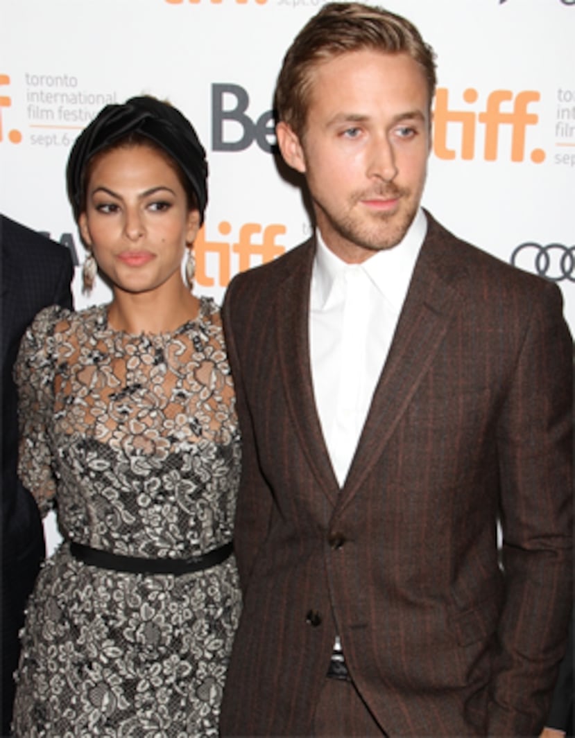 Eva Mendes y Ryan Gosling actuaron juntos en la película The Place Beyond the Pines. (Bang Showbiz)