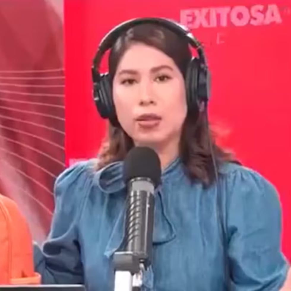 Katyusca Torres Aybar, periodista de la emisora de radio local "Exitosa", se encontraba transmitiendo en vivo desde el sexto piso de un edificio cuando ocurrió el terremoto.