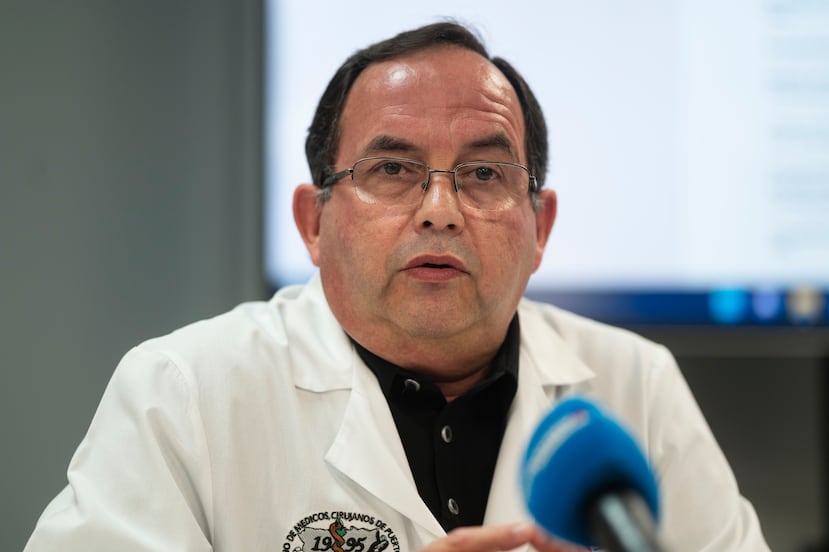 El doctor Carlos Díaz, presidente del Colegio de Médicos Cirujanos de Puerto Rico.