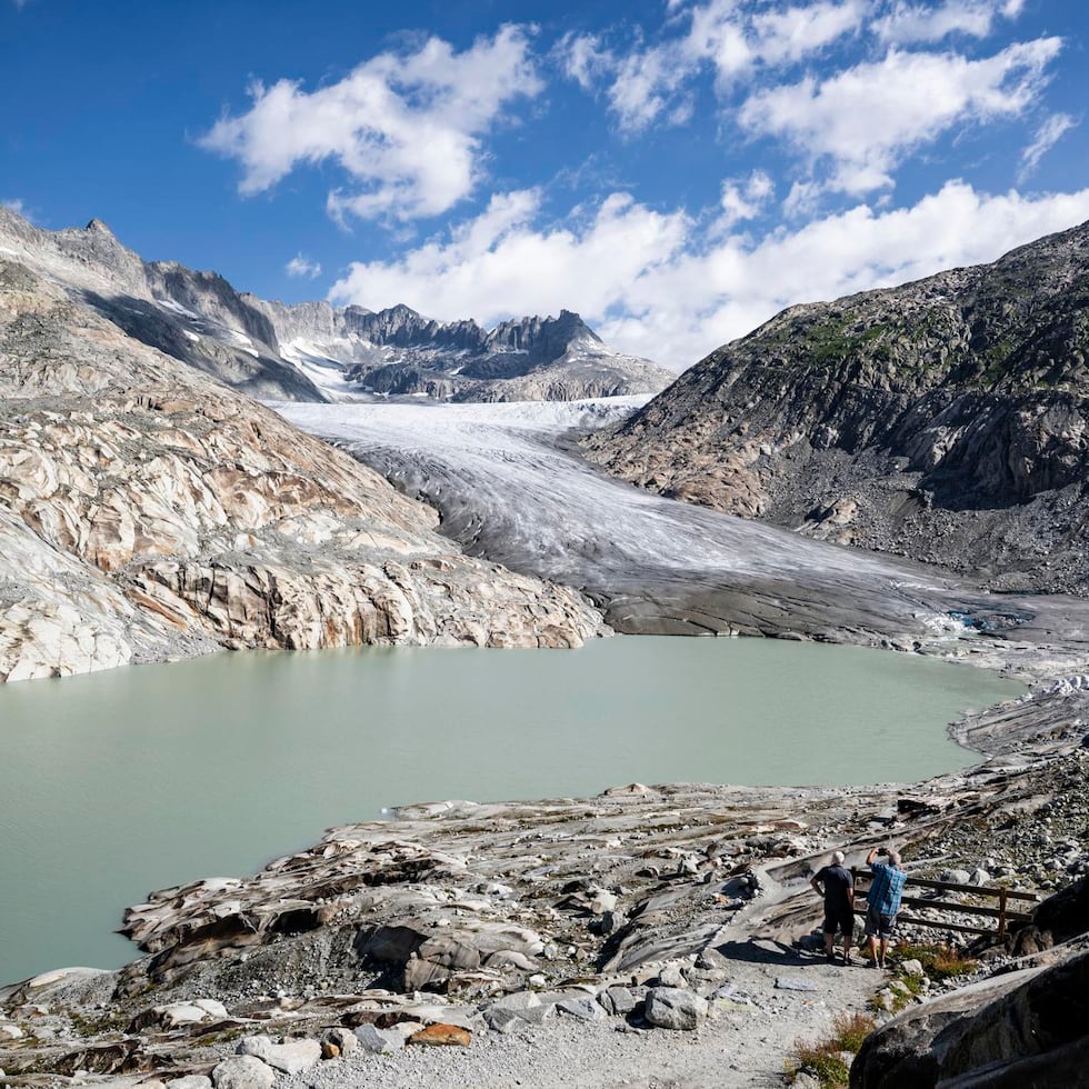 Los Alpes del cantón de Valais, Suiza.