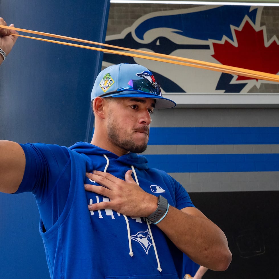 José Berríos concedió dos carreras en 2.2 entradas ante los Mets.