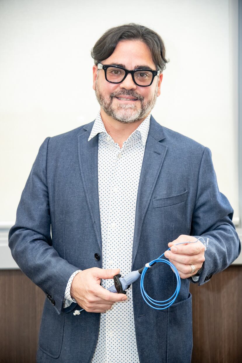 Doctor Luarde Montano, electrofisiólogo del Hospital Auxilio Mutuo.