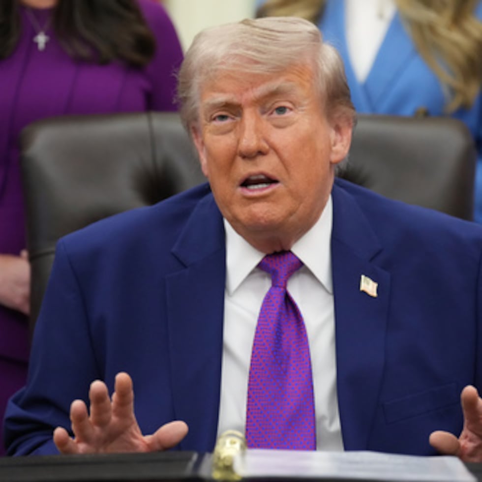 El presidente Donald Trump