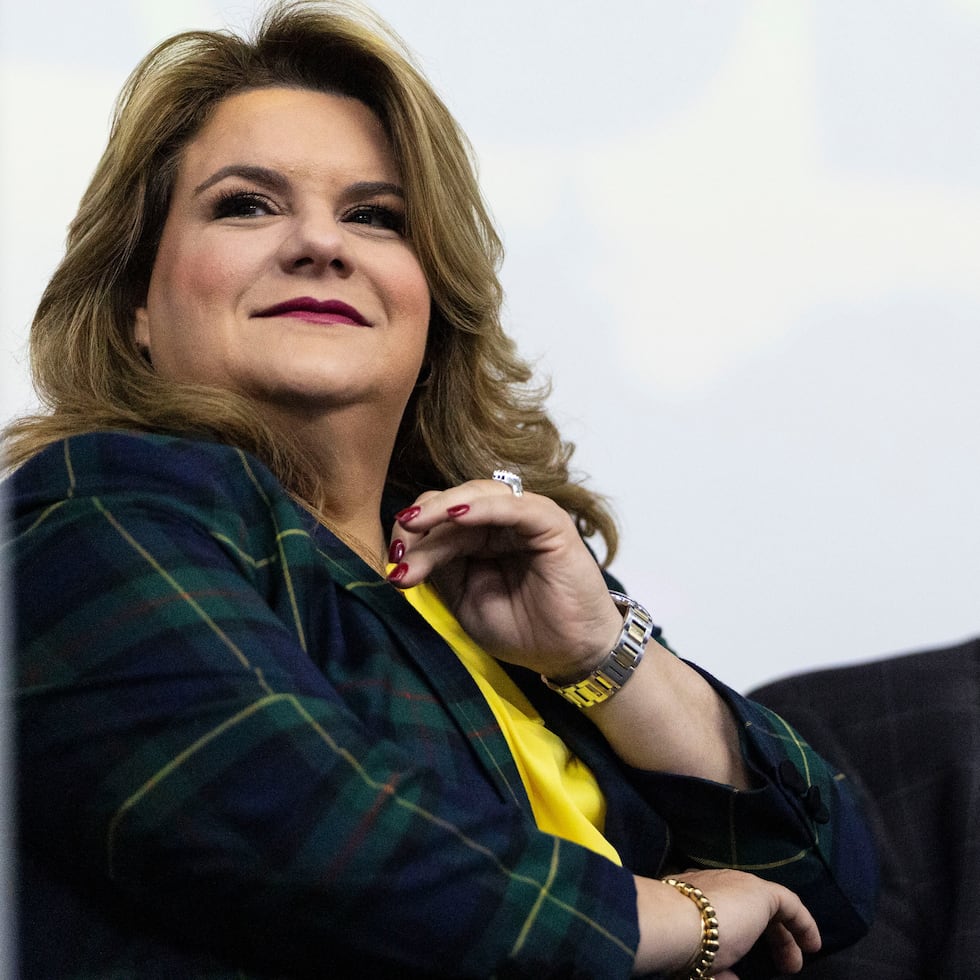 Jenniffer González and House Speaker Carlos "Johnny" Méndez in a recent public appearance.