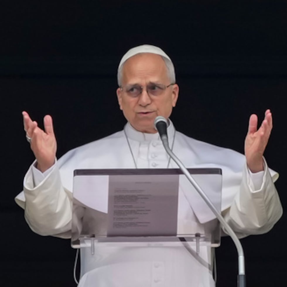 El papa León XIV.