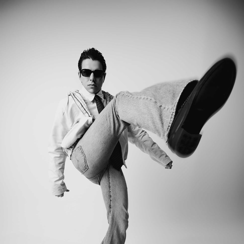 El joven cantante Maeso.
