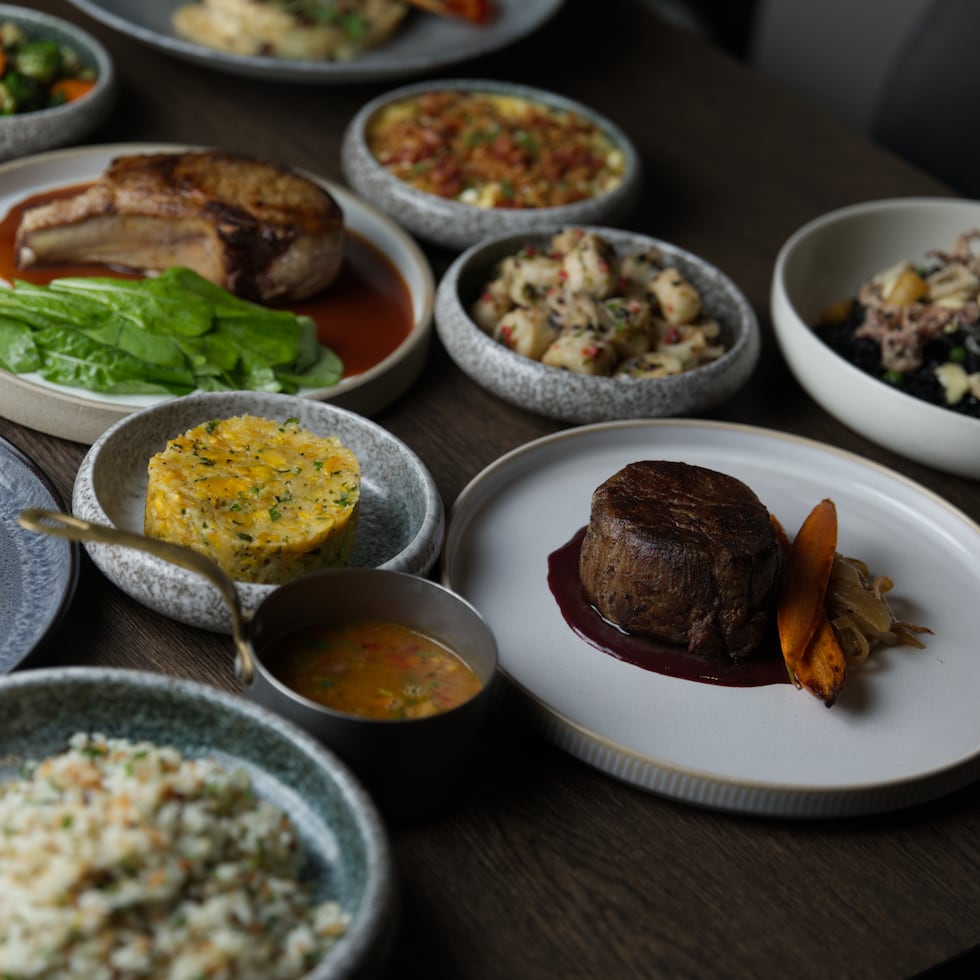 El nuevo menú se divide en siete secciones.