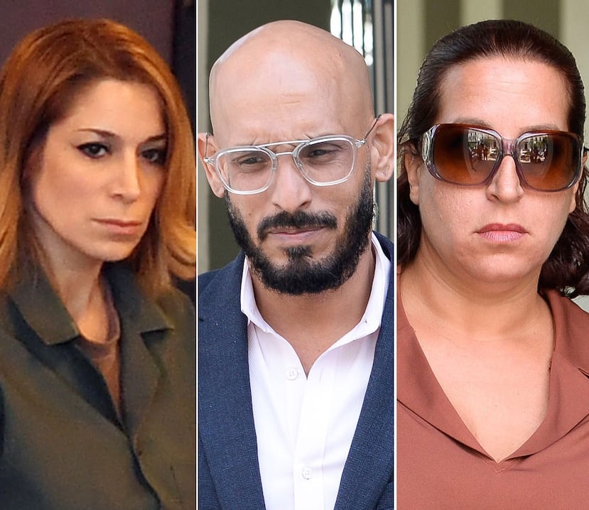 Áurea Vázquez Rijos, José Ferrer Sosa y Marcia Vázquez Rijos. (GFR Media)