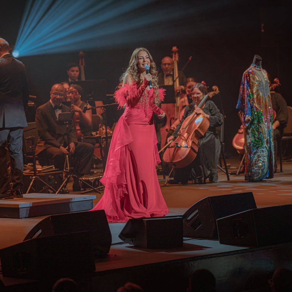 Lena Burke ofreció un espectáculo para festejar a Celia Cruz.