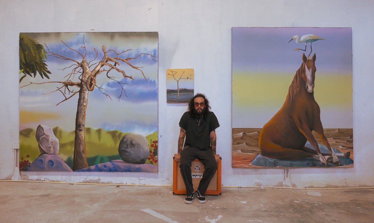 Omar Velázquez inaugura exposición "Morriña" en el Museo de Arte y Diseño de Miramar
