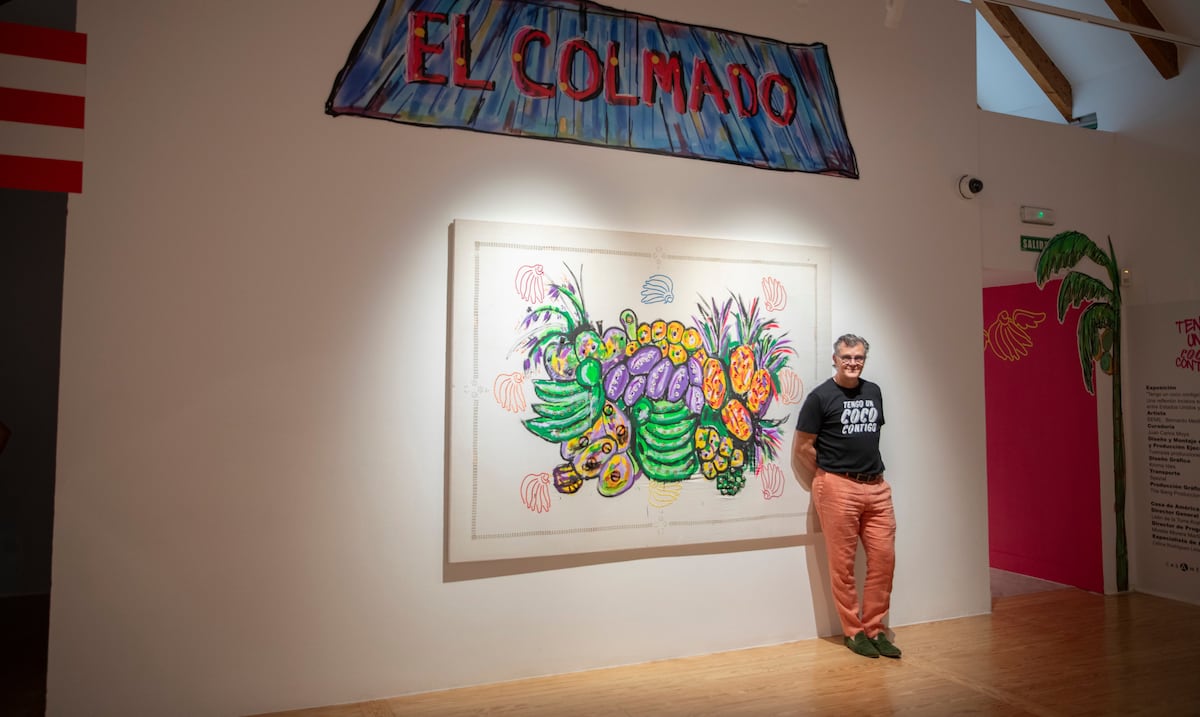 Bernardo Medina lleva su "jibarito pop" a Madrid con exposición que celebra la cultura puertorriqueña