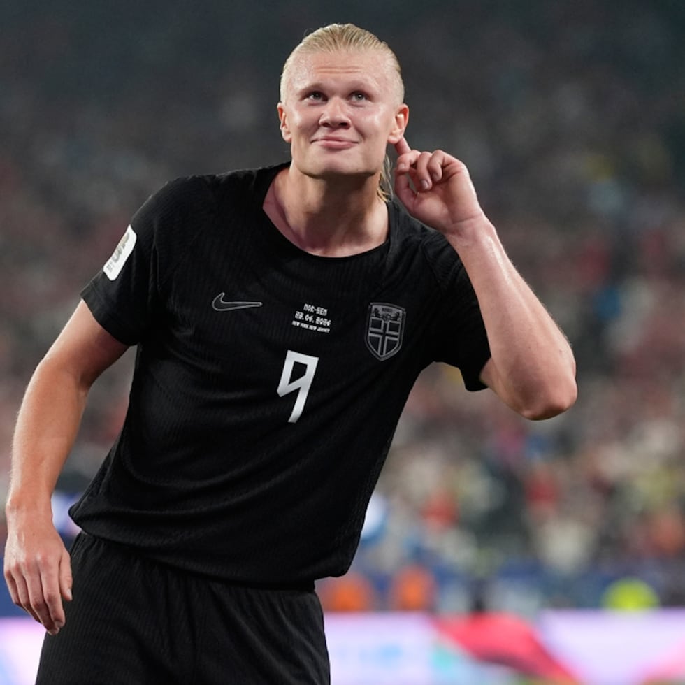 El noruego Erling Haaland registra, también, cuatro tantos en el Mundial de Fútbol 2026.