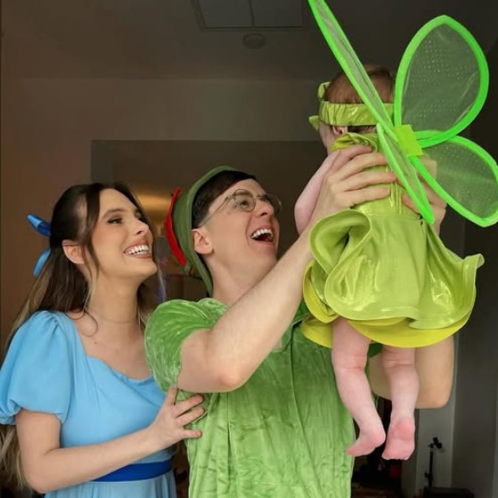 Lele Pons y su familia se disfrazaron de lo personajes de "Peter Pan".