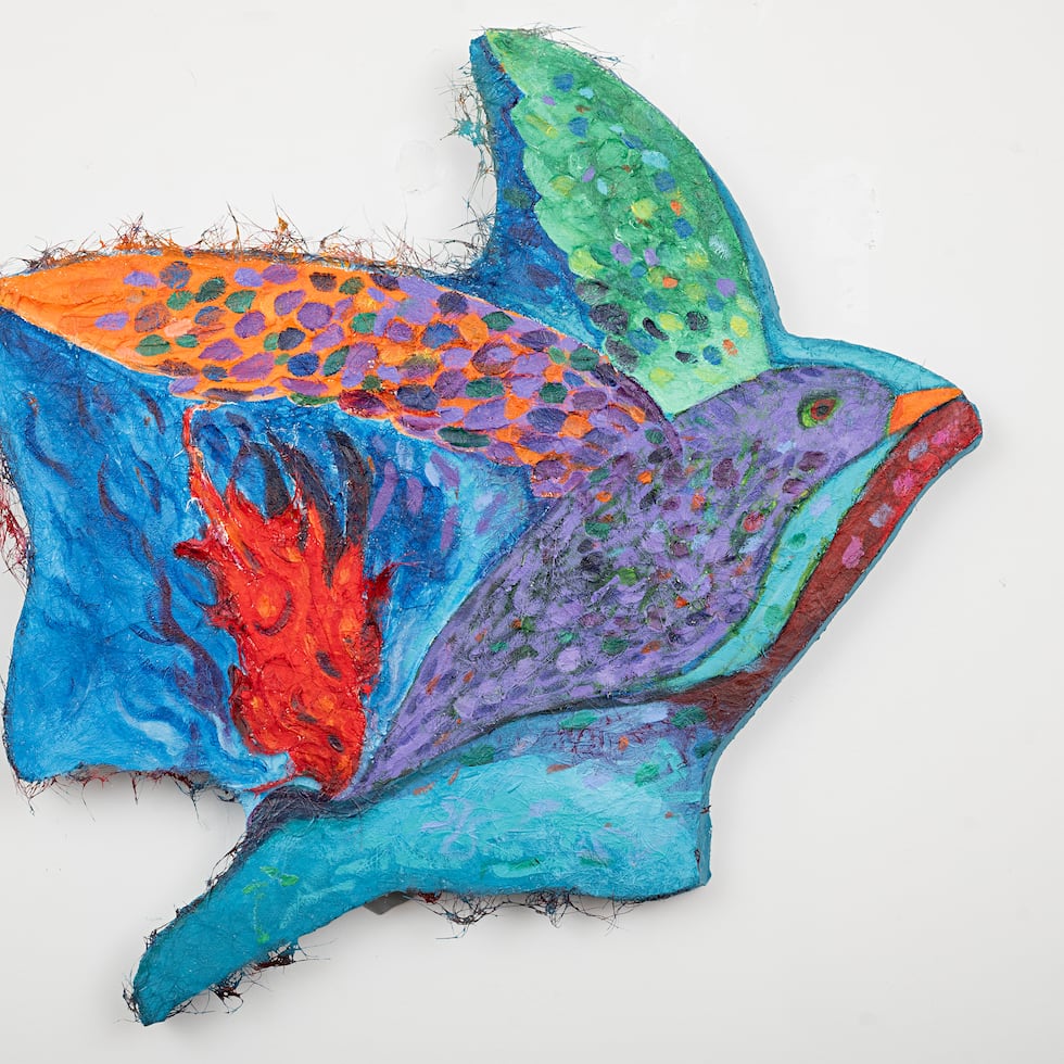 Anaida Hernández, "Vuelo en azul", 2026.