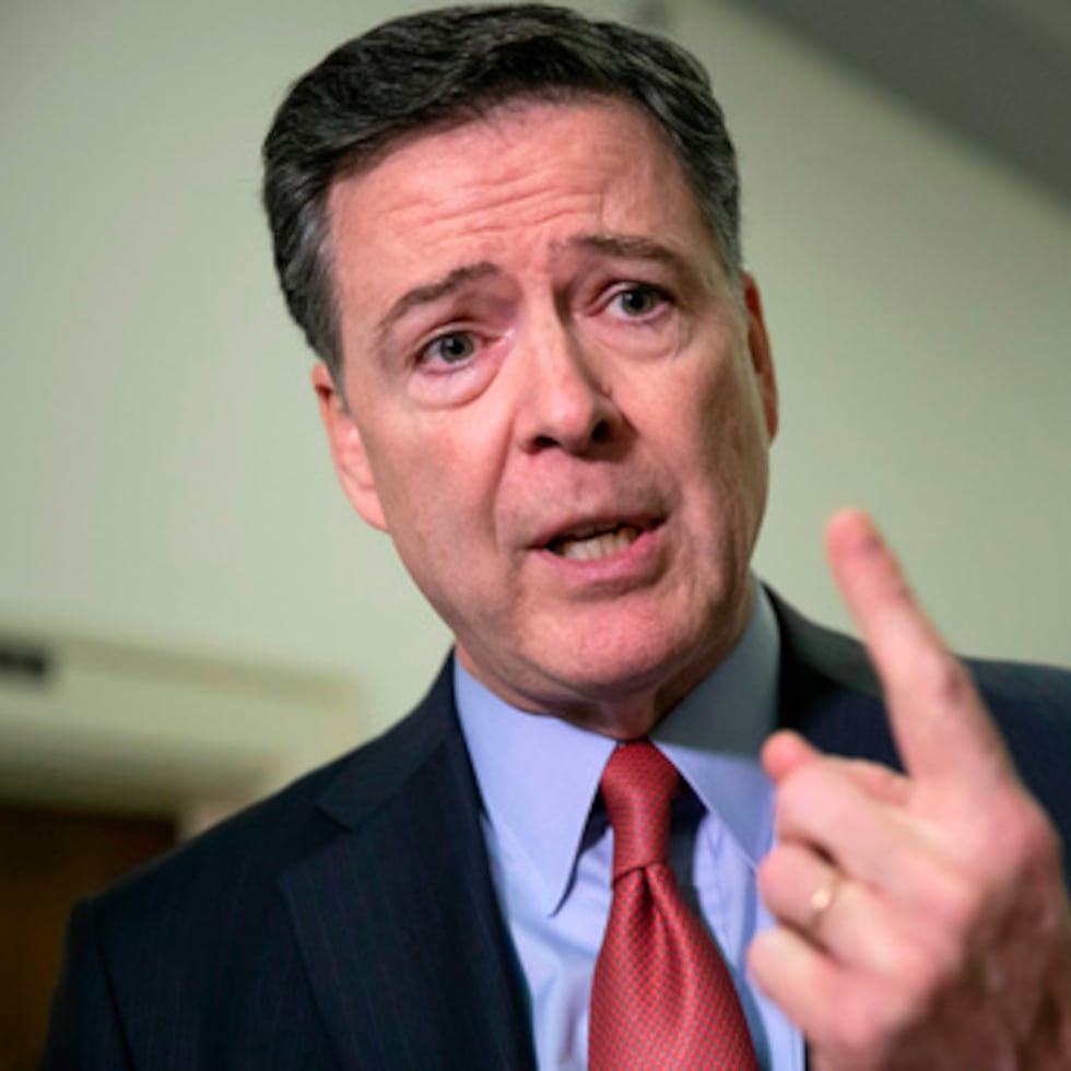 Aún no se conocen los cargos específicos presentados por la Administración de Donald Trump contra james Comey.