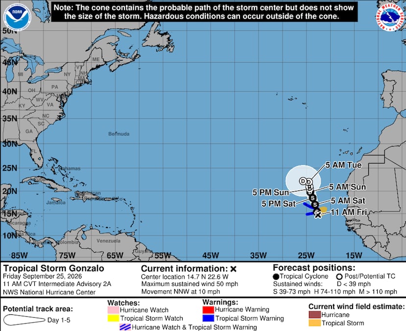 Debe mantenerse alejada de Puerto Rico.