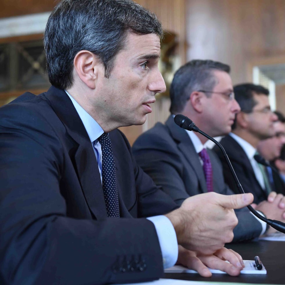 Antonio Weiss, consejero del secretario del Tesoro, cuando declaró, el 22 de octubre de 2015, ante el Senado para reclamar un mecanismo abarcador para Puerto Rico reestructurar su deuda pública.