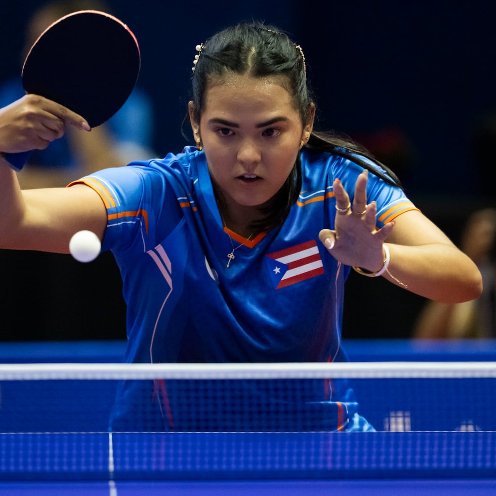Adriana Díaz lideró a Puerto Rico en la conquista del oro en el tenis de mesa femenino en Santo Domingo 2026.