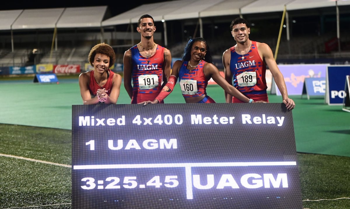 La Universidad Ana G. Méndez asume la delantera en las Justas de Atletismo de la LAI