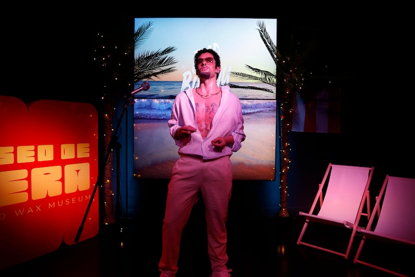 El Museo de Cera de Madrid estrena este jueves, la figura de Bad Bunny, dos días antes de que comience su serie de 10 conciertos en la capital.