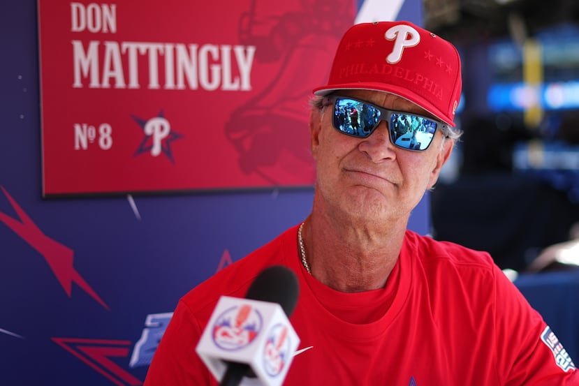 Don Mattingly fue nombrado mánager interino de los Phillies de Filadelfia tras el despido de Rob Thomson.