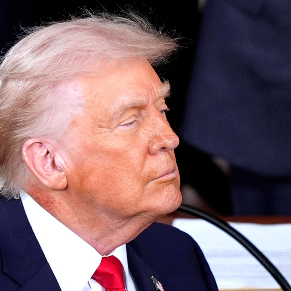 El presidente de Estados Unidos, Donald Trump.