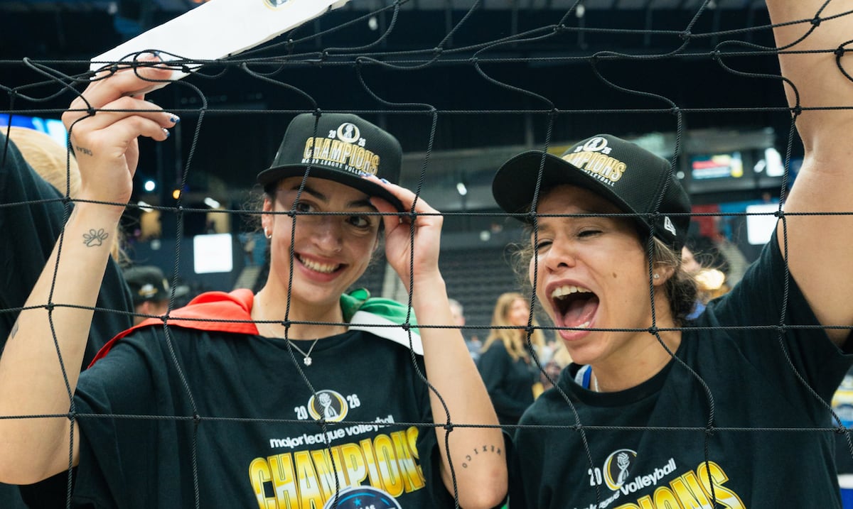 Natalia Valentín se corona en la Major League Volleyball