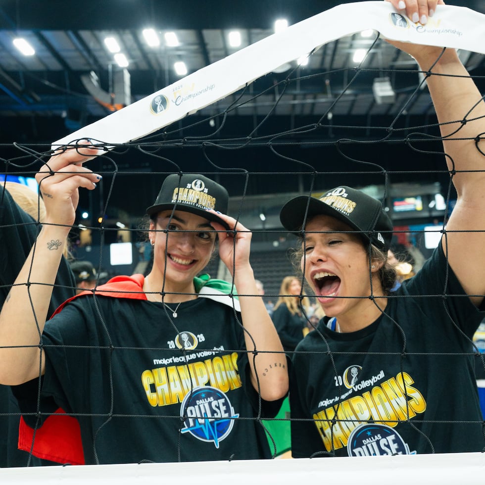 Natalia Valentín - derecha- entiende que la Major League Volleyball está afectando el mercado del Voleibol Superior Femenino.