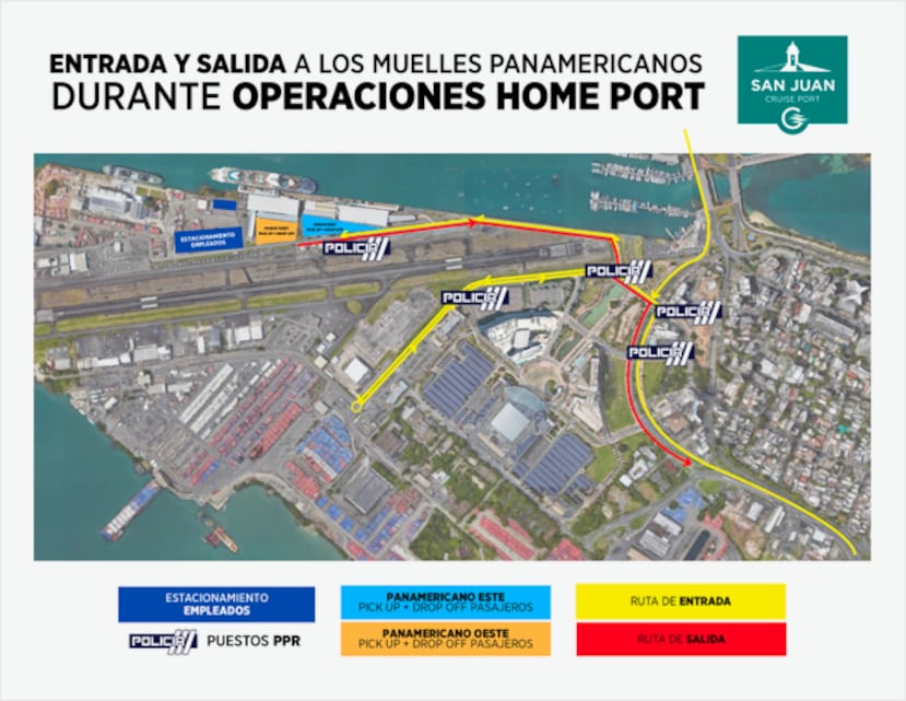 El movimiento combinado de ambas embarcaciones alcanza aproximadamente 7,000 pasajeros, lo que representa cerca de 14,000 movimientos al considerar embarques y desembarques.