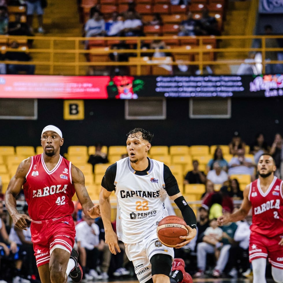 Ramses Meléndez (22) era uno de los tres jugadores que podía jugar esta noche.