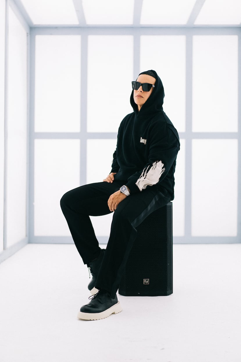 El Daddy Yankee que conocemos hoy se solidificó en Barrio Fino, el primer álbum de reguetón en ser nominado a un Latin Grammy y que bateó el primer hit del género en llegar al mainstream mundial, “Gasolina”. (Foto: Isaac Reyes)