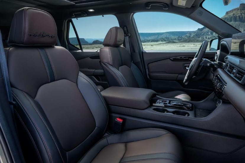 La cabina de la Honda Pilot 2026.
