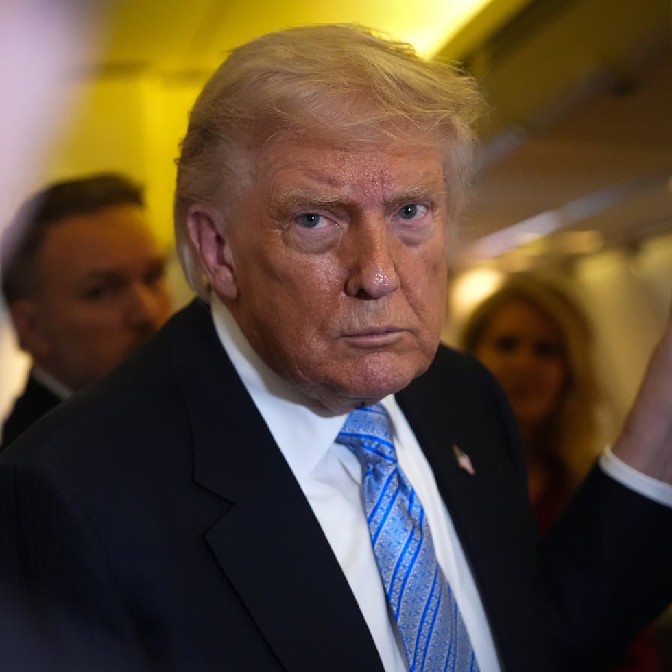 El presidente de Estados Unidos, Donald Trump.