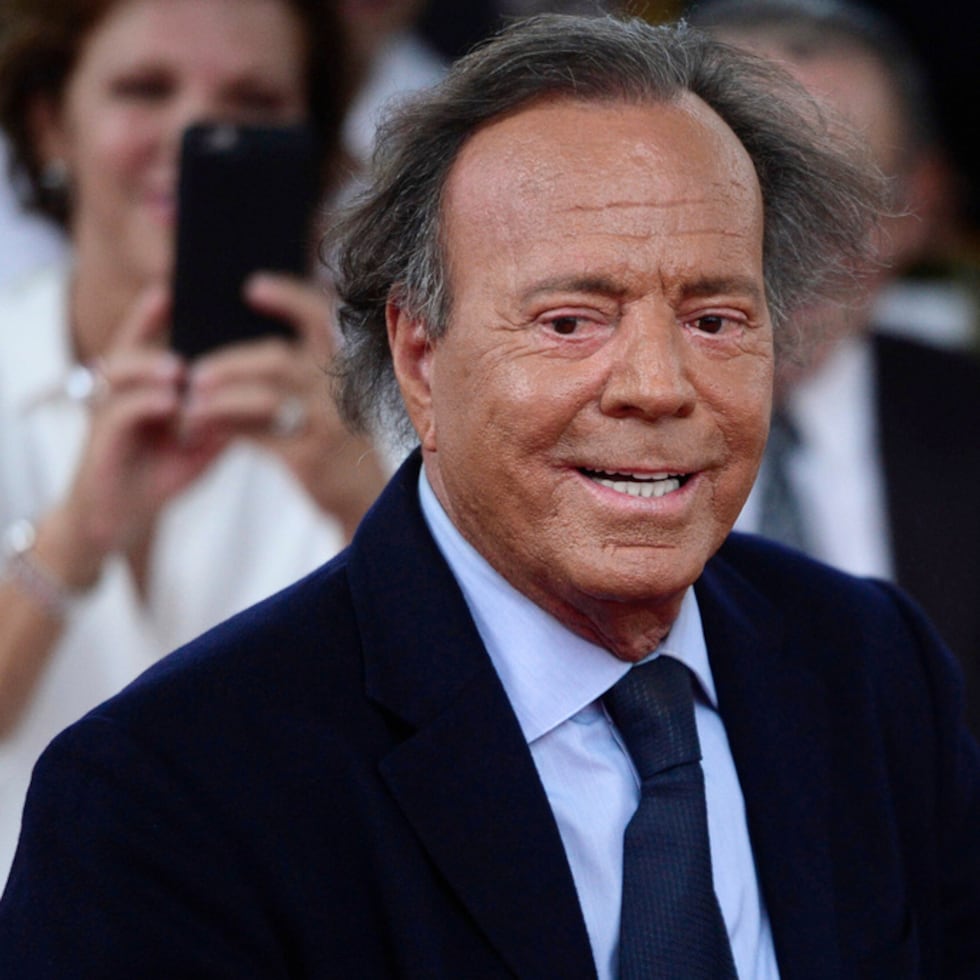 El cantante español Julio Iglesias.