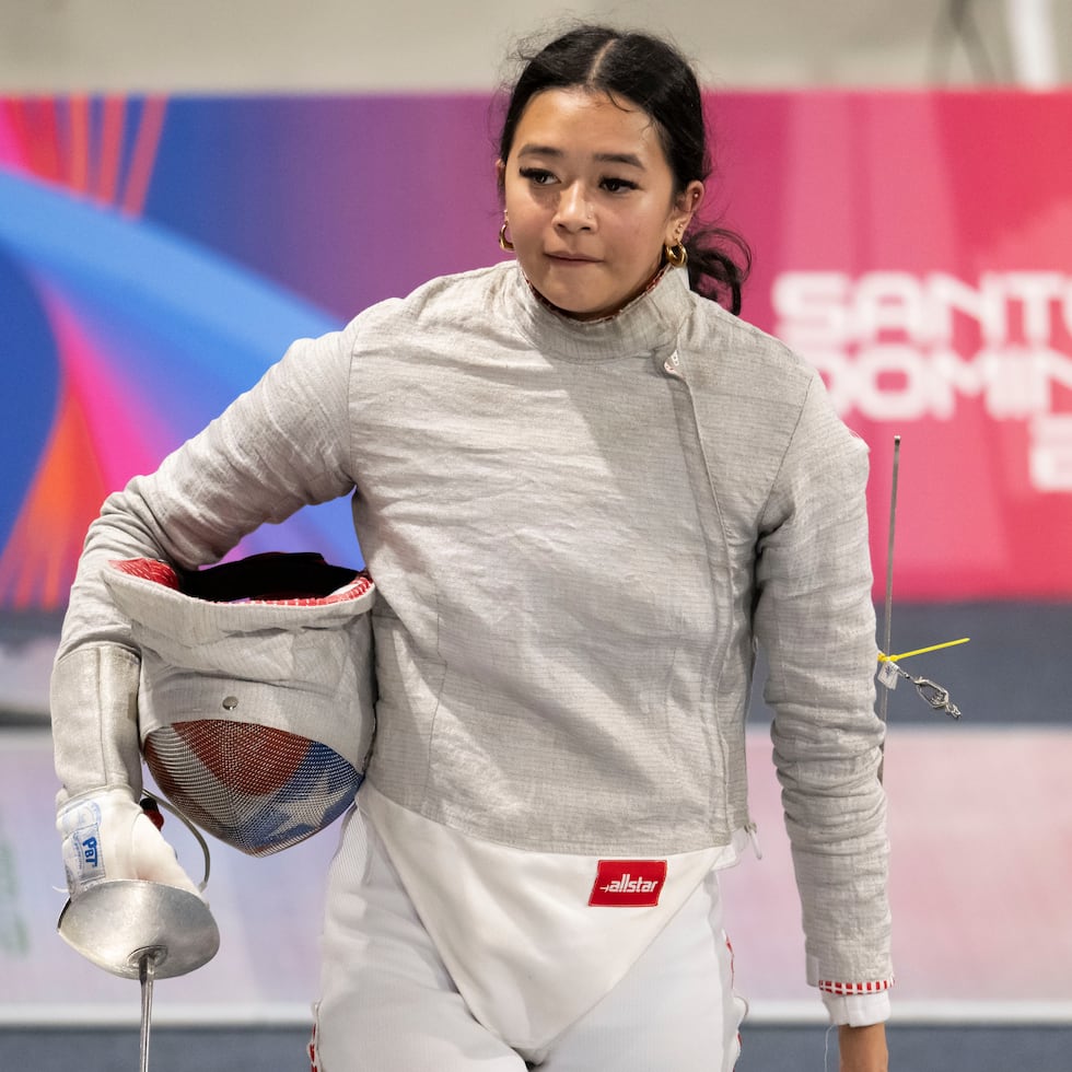 Gabriela Hwang, de 19 años, estuvo al frente 13-4 ante la azteca Natalia Botello.