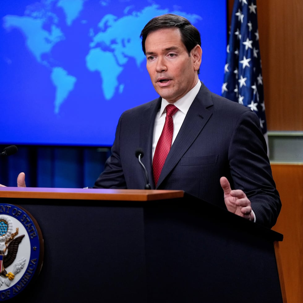 El secretario de Estado de Estados Unidos, Marco Rubio.