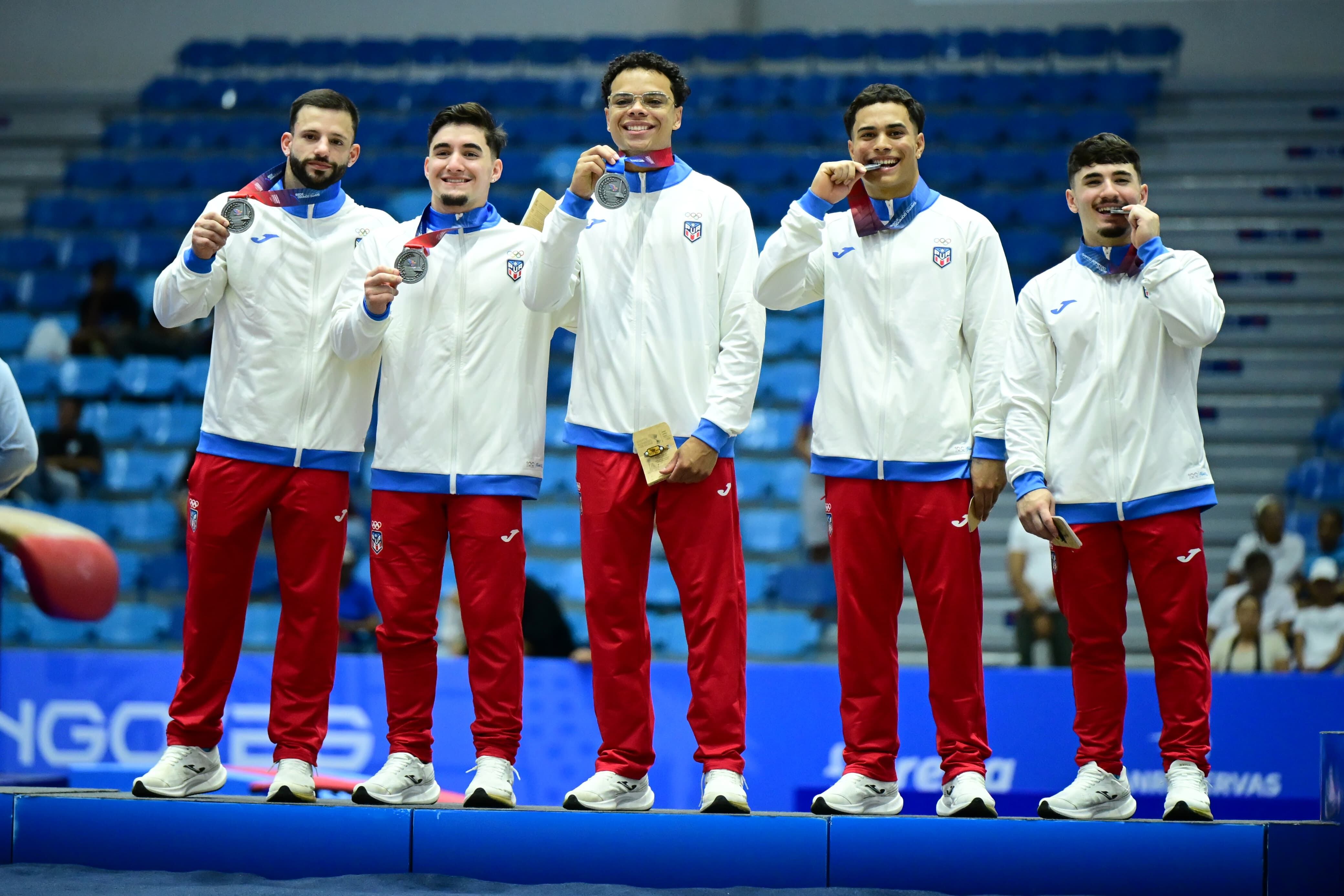 Imagen de la cobertura de: Nelson Guilbe y José “Gussy” López consiguen medallas en gimnasia en Santo Domingo 2026