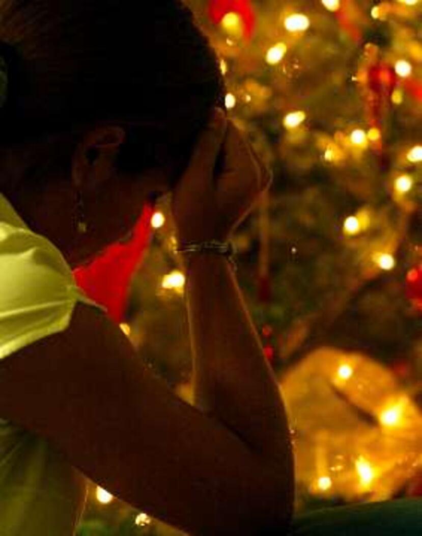 La muerte de un ser querido y los problemas económicos son algunas razones que pueden desembocar en una depresión navideña. <font color="yellow">(Archivo)</font>