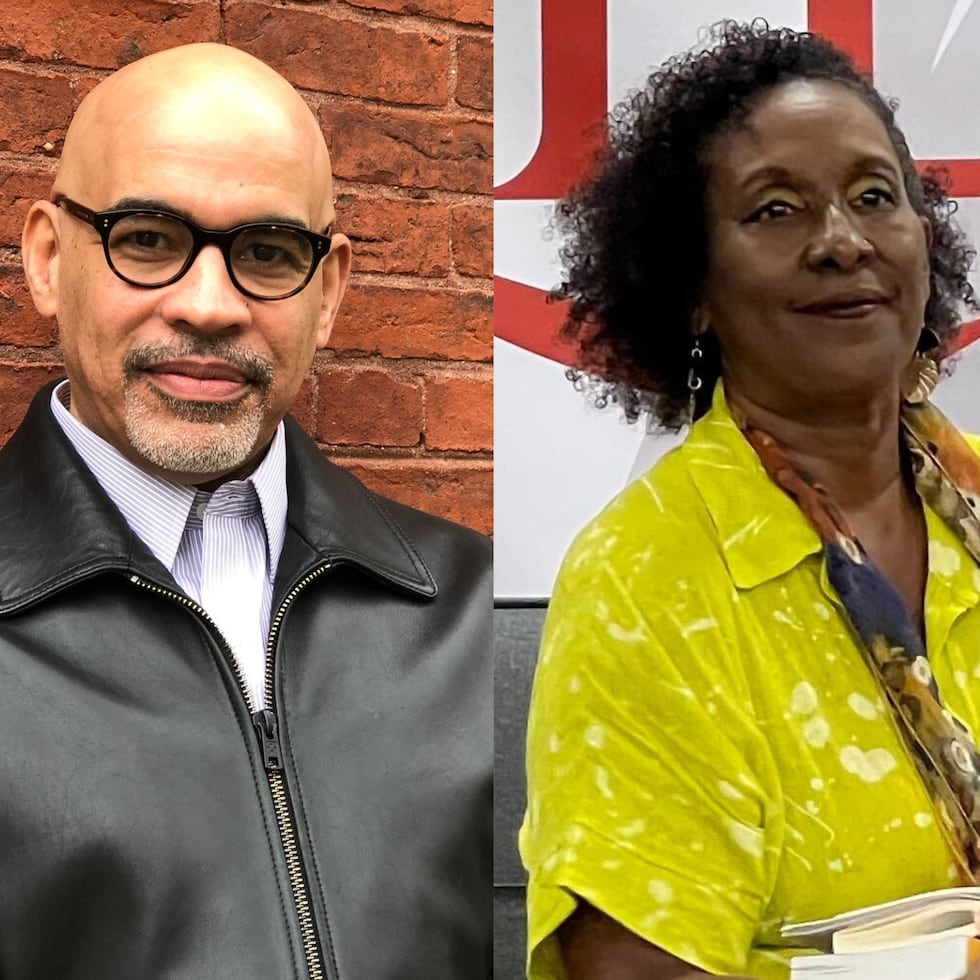 William Perdomo y Mayra Santos Febres.