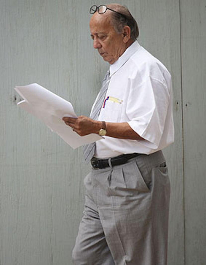 El abogado Willie Abreu Elías es uno de los testigos de la defensa de Jorge de Castro Font. (Primera Hora/ Vanessa Serra Díaz)