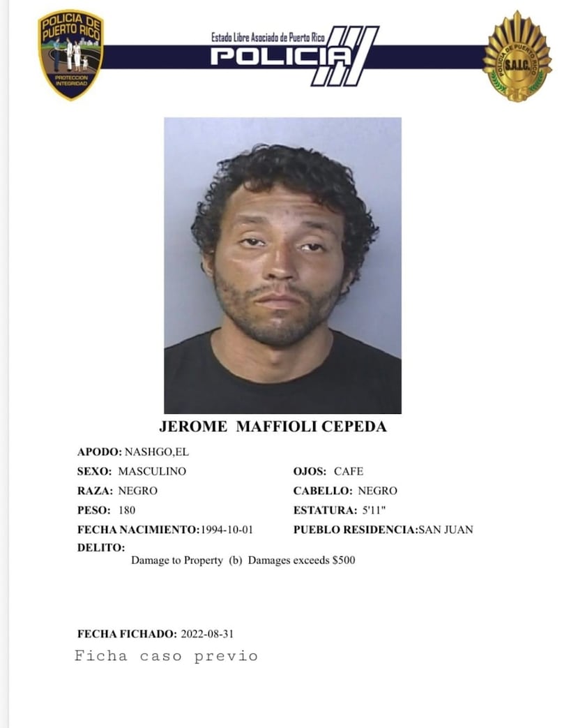 La Policía Municipal de San Juan arrestó un individuo por presunta exposición obscena en la vía pública.