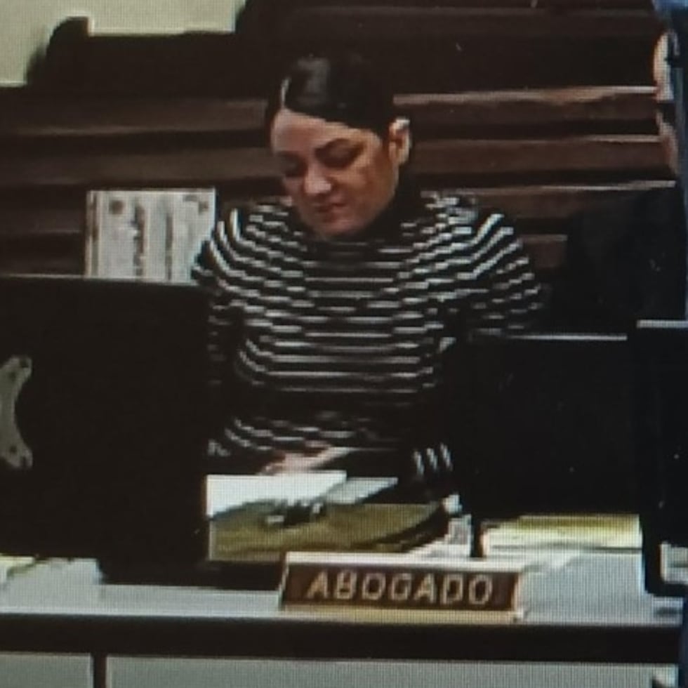 Elvia Cabrera Rivera, acusada por el asesinato de la Gabriela Nicole Pratts Rosario, el 11 de agosto de 2025, en Aibonito.
