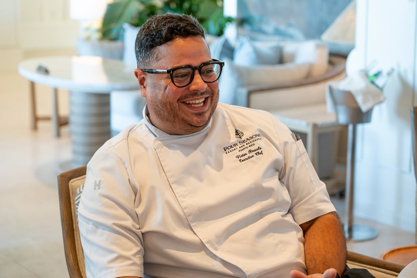 Víctor Matías Rosado Morales es el chef ejecutivo del Four Seasons Resort and Residences Puerto Rico, Río Grande.